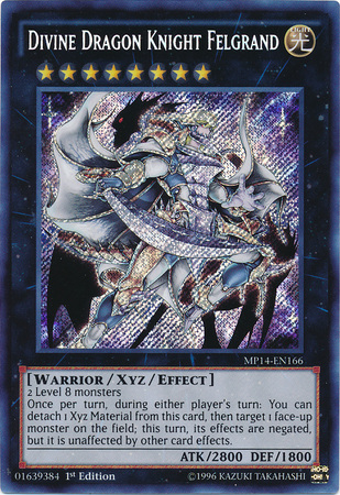 Divine Dragon Knight Felgrand [MP14-EN166] Secret Rare | Total Play