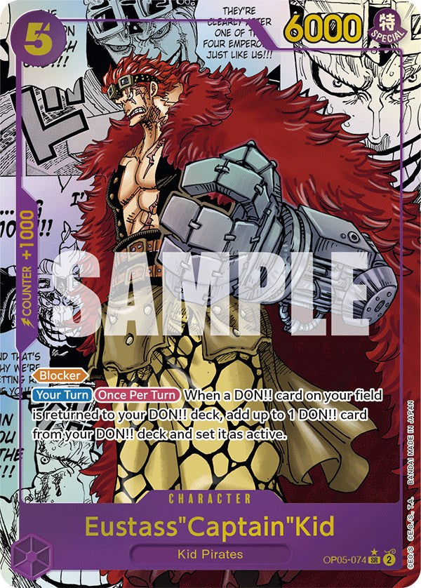 Eustass"Captain"Kid (Alternate Art)(Manga) [Awakening of the New Era] | Total Play