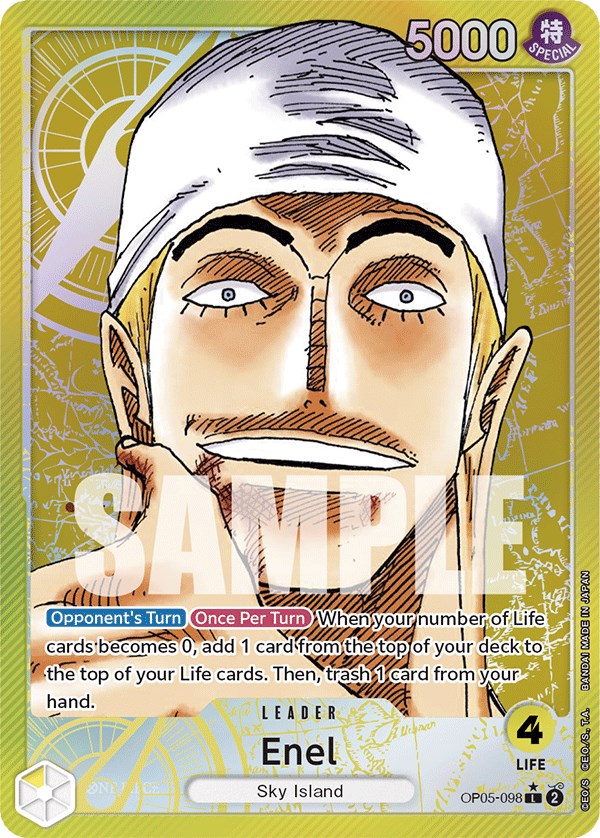 Enel (Alternate Art) [Awakening of the New Era] | Total Play