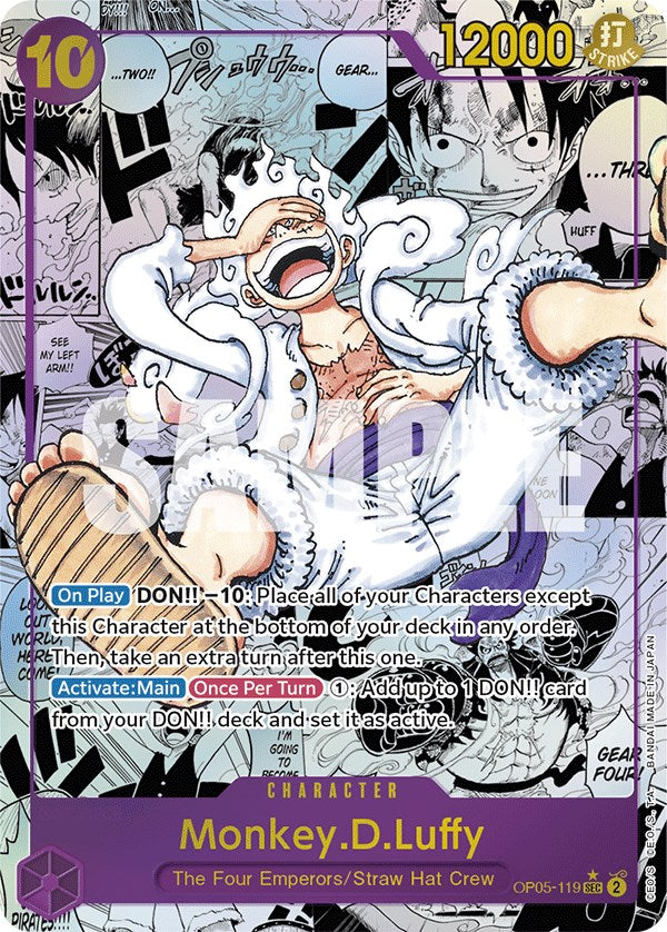 Monkey.D.Luffy (Alternate Art)(Manga) [Awakening of the New Era] | Total Play