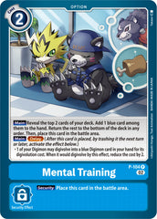 Mental Training [P-104] (Blast Ace Box Topper) [Promotional Cards] | Total Play