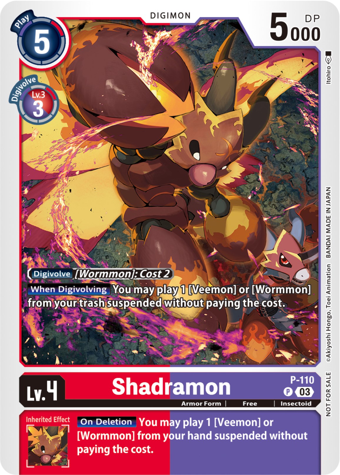 Shadramon [P-110] (3rd Anniversary Survey Pack) [Promotional Cards] | Total Play