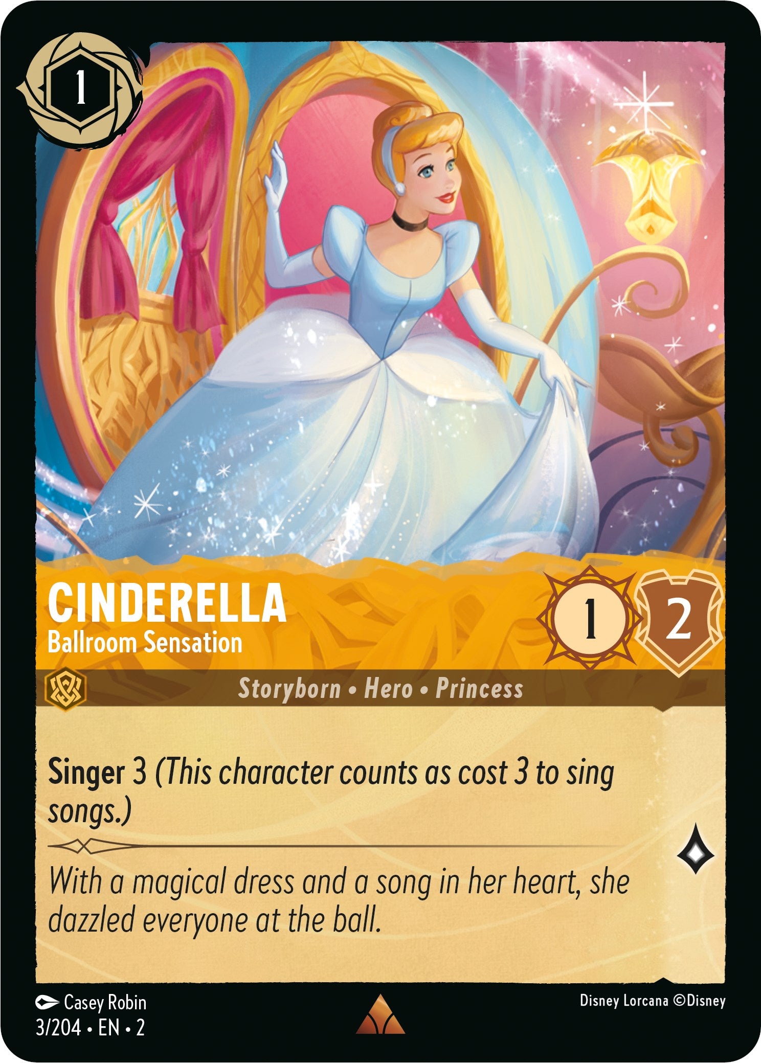 Cinderella - Ballroom Sensation (3/204) [Rise of the Floodborn] | Total Play