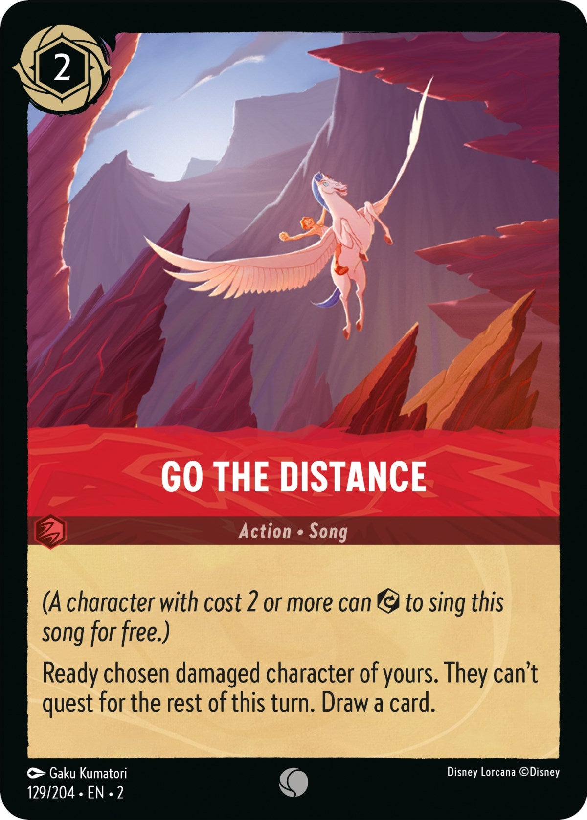 Go the Distance (129/204) [Rise of the Floodborn] | Total Play