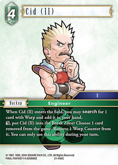 Cid (II) [Beyond Destiny] | Total Play