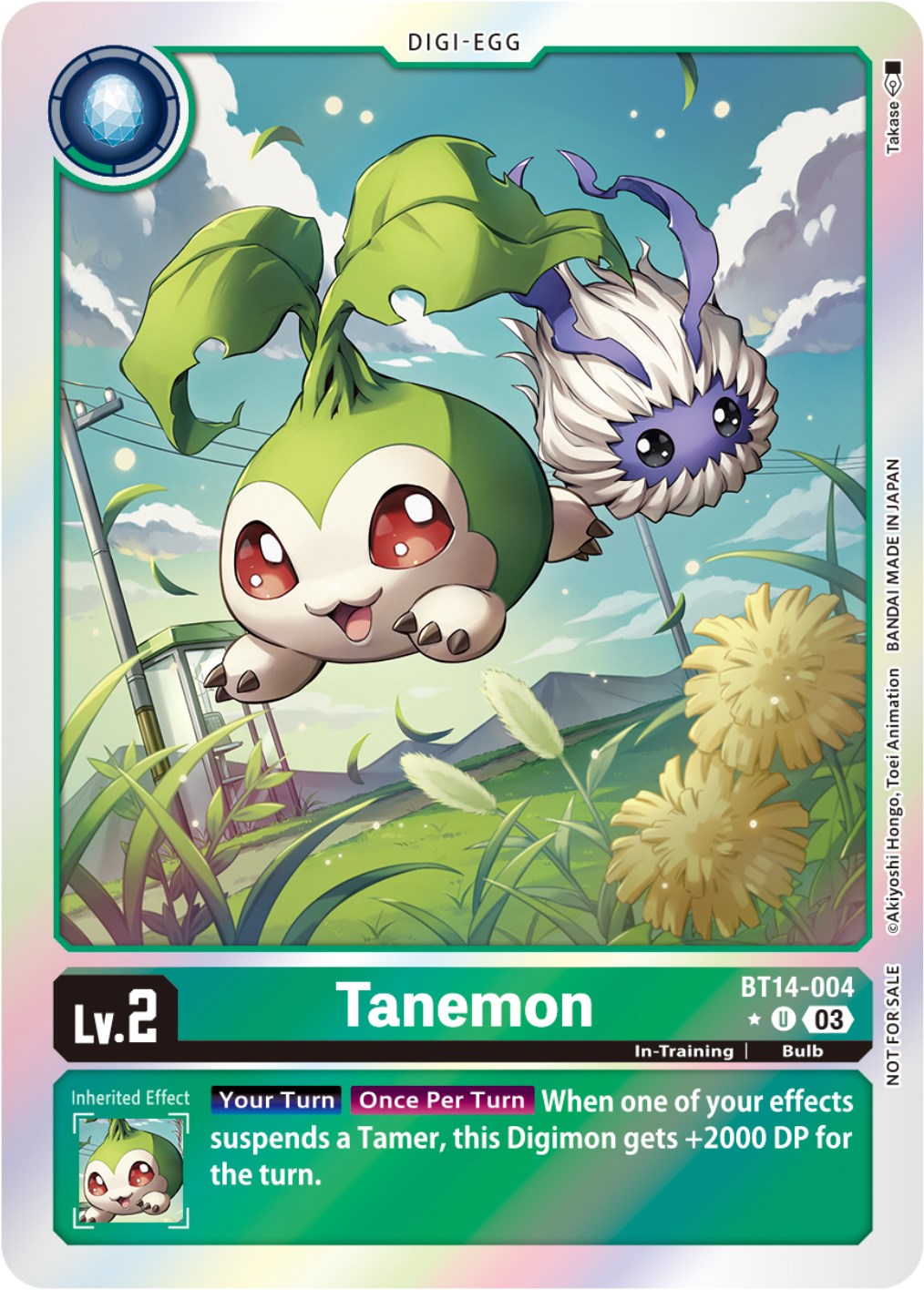 Tanemon [BT14-004] (Blast Ace Box Promotion Pack) [Blast Ace] | Total Play