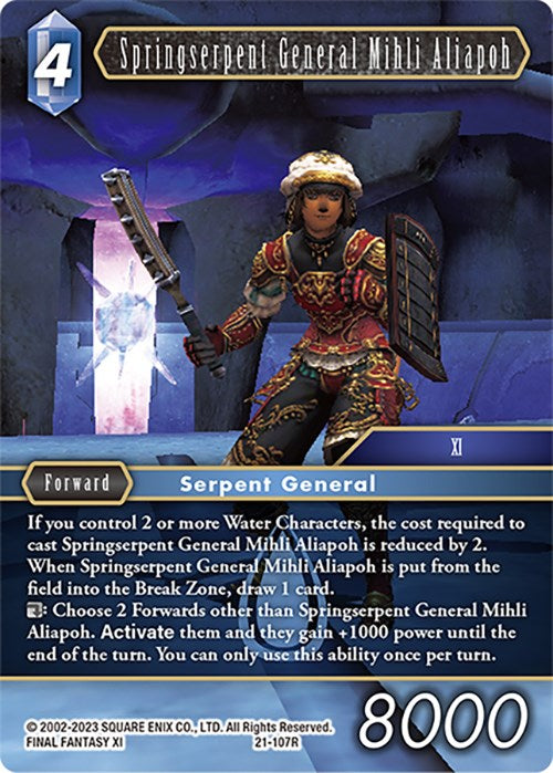 Springserpent General Mihli Aliapoh [Beyond Destiny] | Total Play