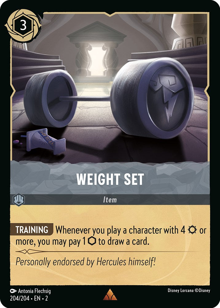 Weight Set (204/204) [Rise of the Floodborn] | Total Play