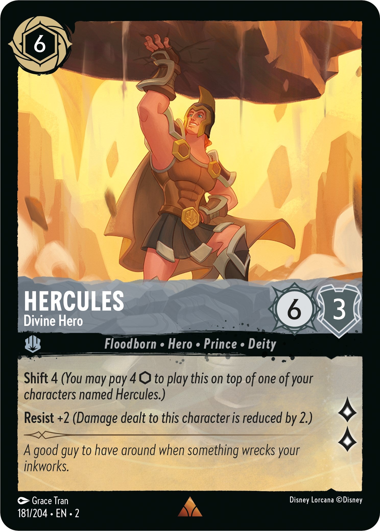 Hercules - Divine Hero (181/204) [Rise of the Floodborn] | Total Play