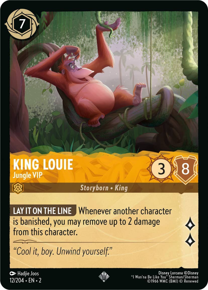 King Louie - Jungle VIP (12/204) [Rise of the Floodborn] | Total Play