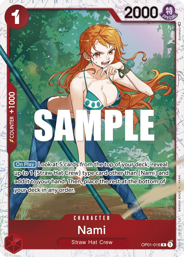 Nami (OP01-016) (Ultra Deck: The Three Captains) [One Piece Promotion Cards] | Total Play