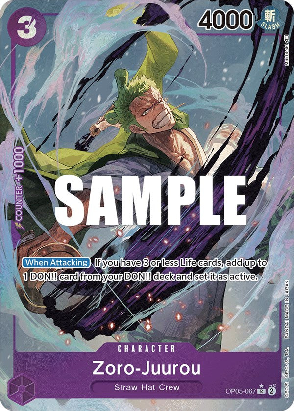 Zoro-Juurou (Alternate Art) [Awakening of the New Era] | Total Play