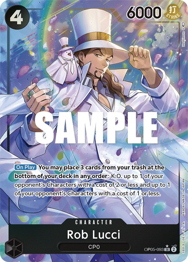 Rob Lucci (Alternate Art) [Awakening of the New Era] | Total Play