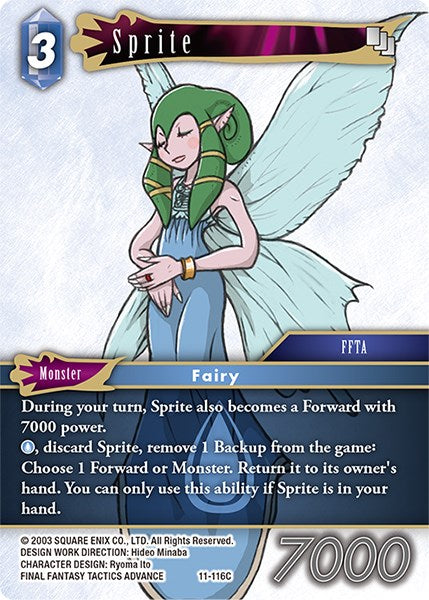 Sprite [Opus XI] | Total Play