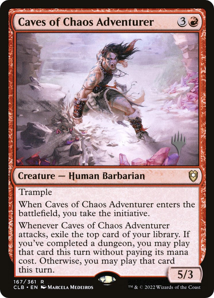 Caves of Chaos Adventurer (Promo Pack) [The Lost Caverns of Ixalan Promos] | Total Play