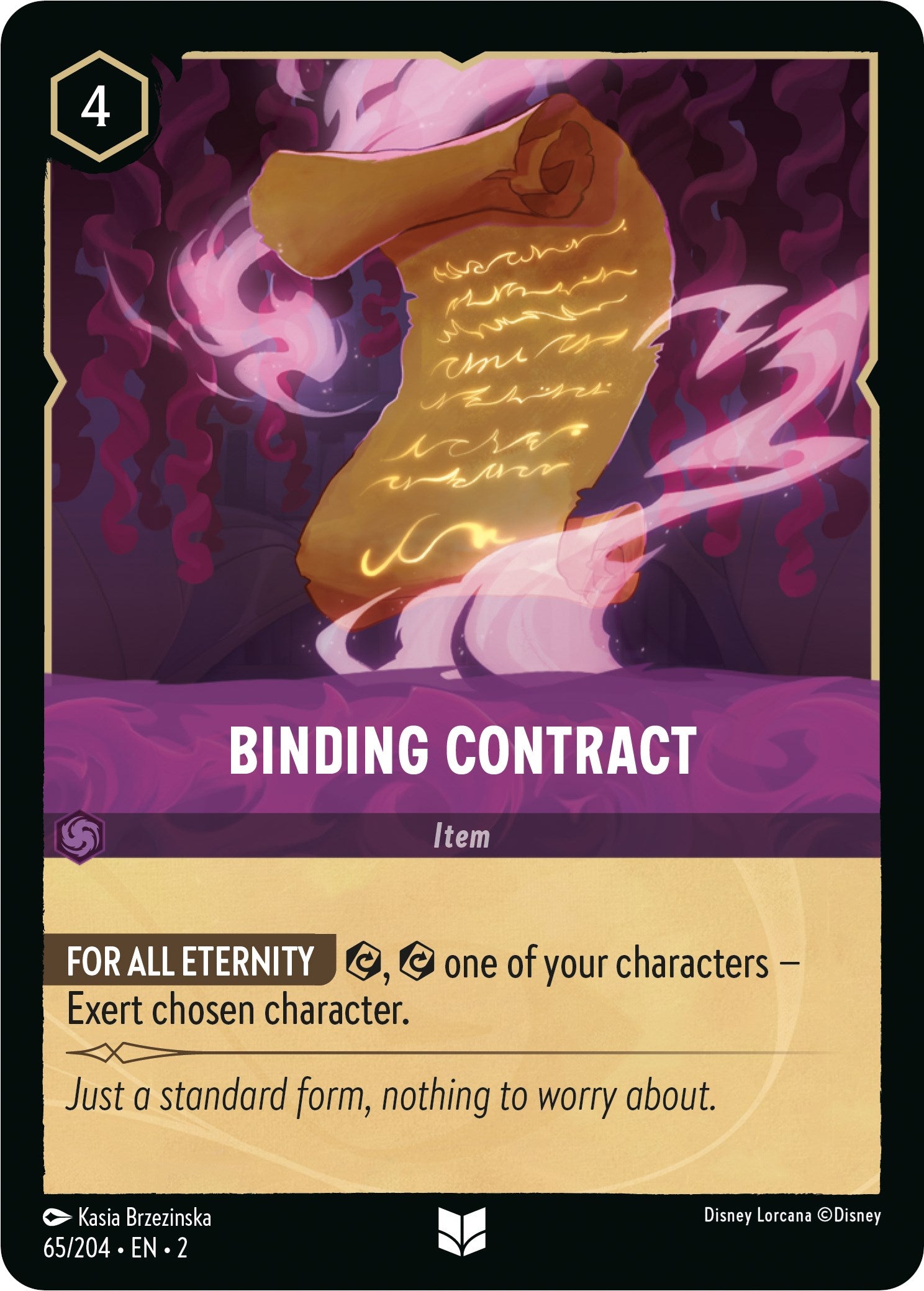 Binding Contract (65/204) [Rise of the Floodborn] | Total Play