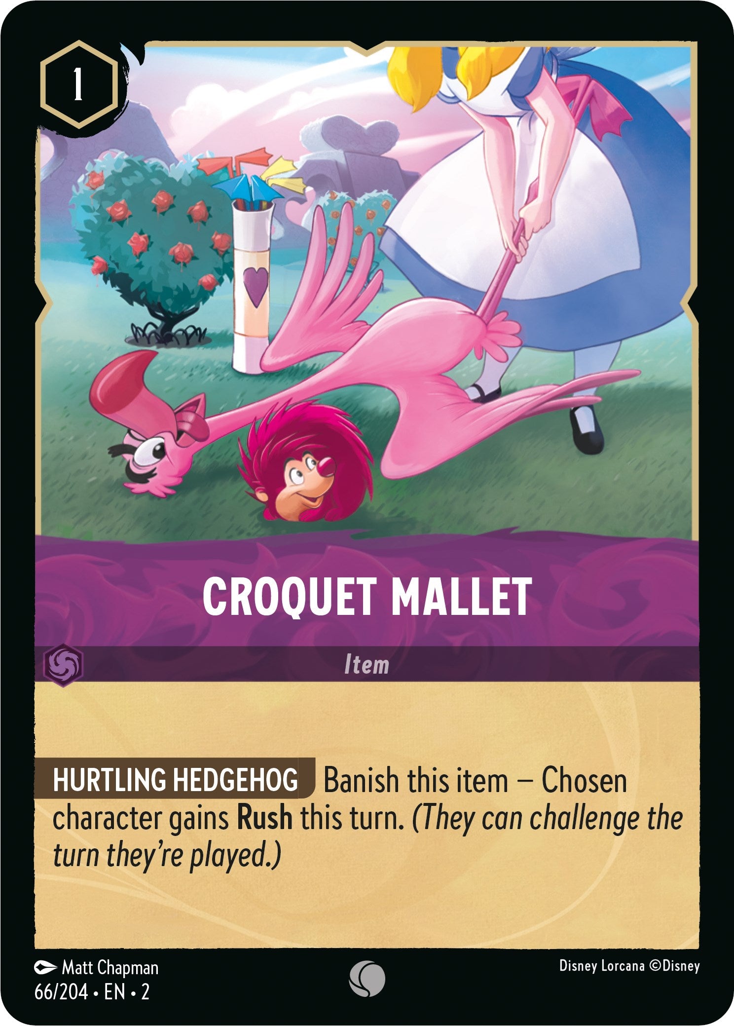 Croquet Mallet (66/204) [Rise of the Floodborn] | Total Play