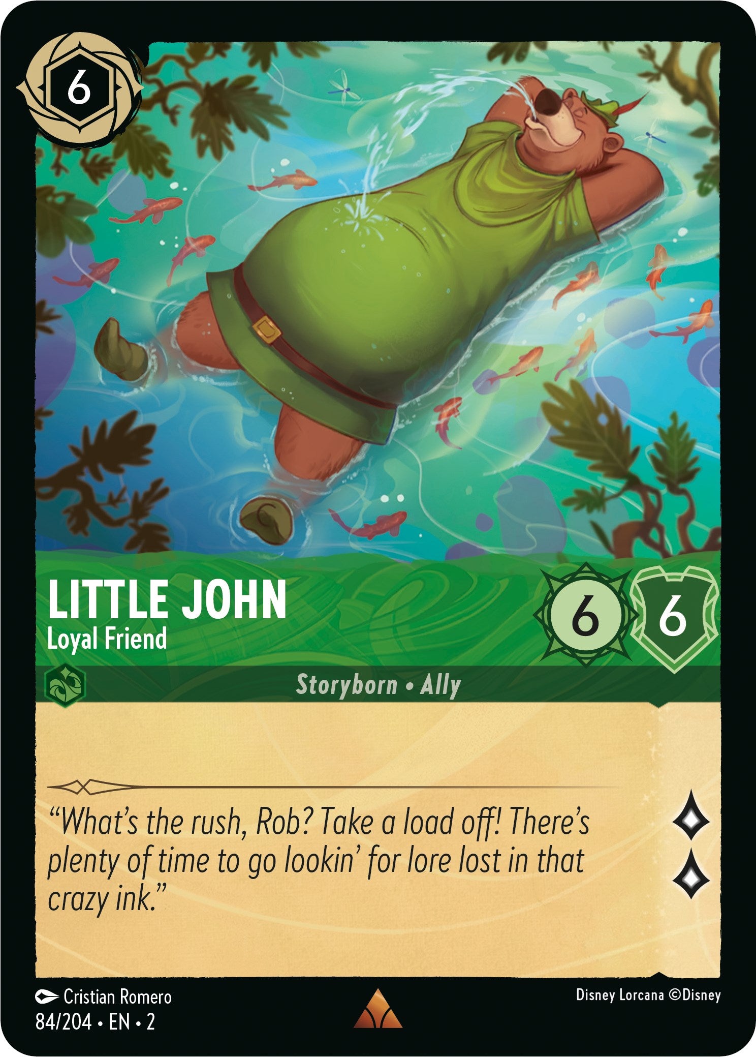 Little John - Loyal Friend (84/204) [Rise of the Floodborn] | Total Play