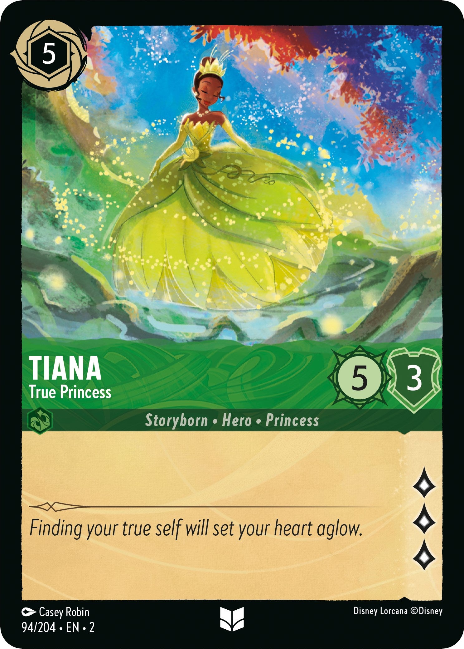 Tiana - True Princess (94/204) [Rise of the Floodborn] | Total Play