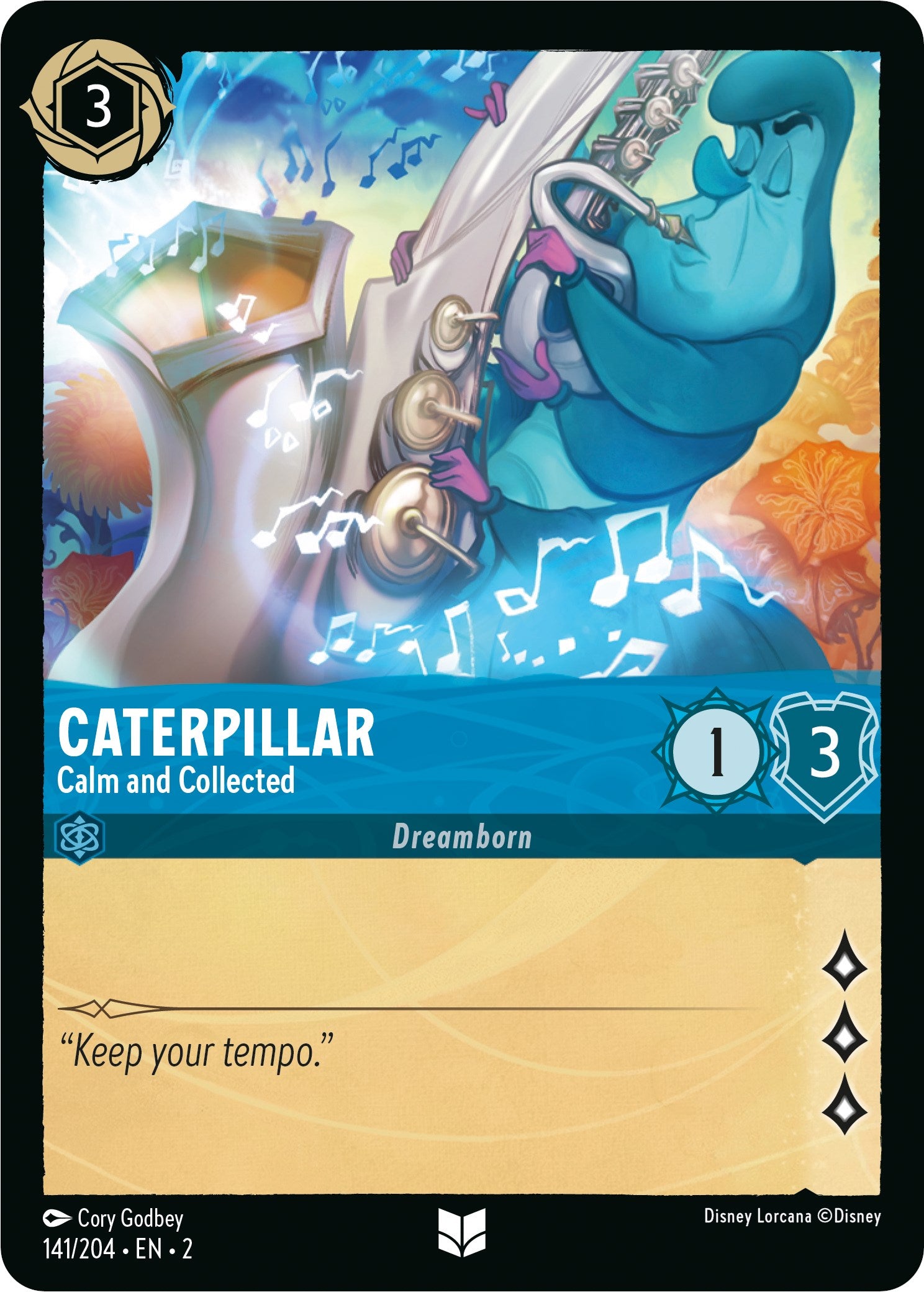 Caterpillar - Calm and Collected (141/204) [Rise of the Floodborn] | Total Play