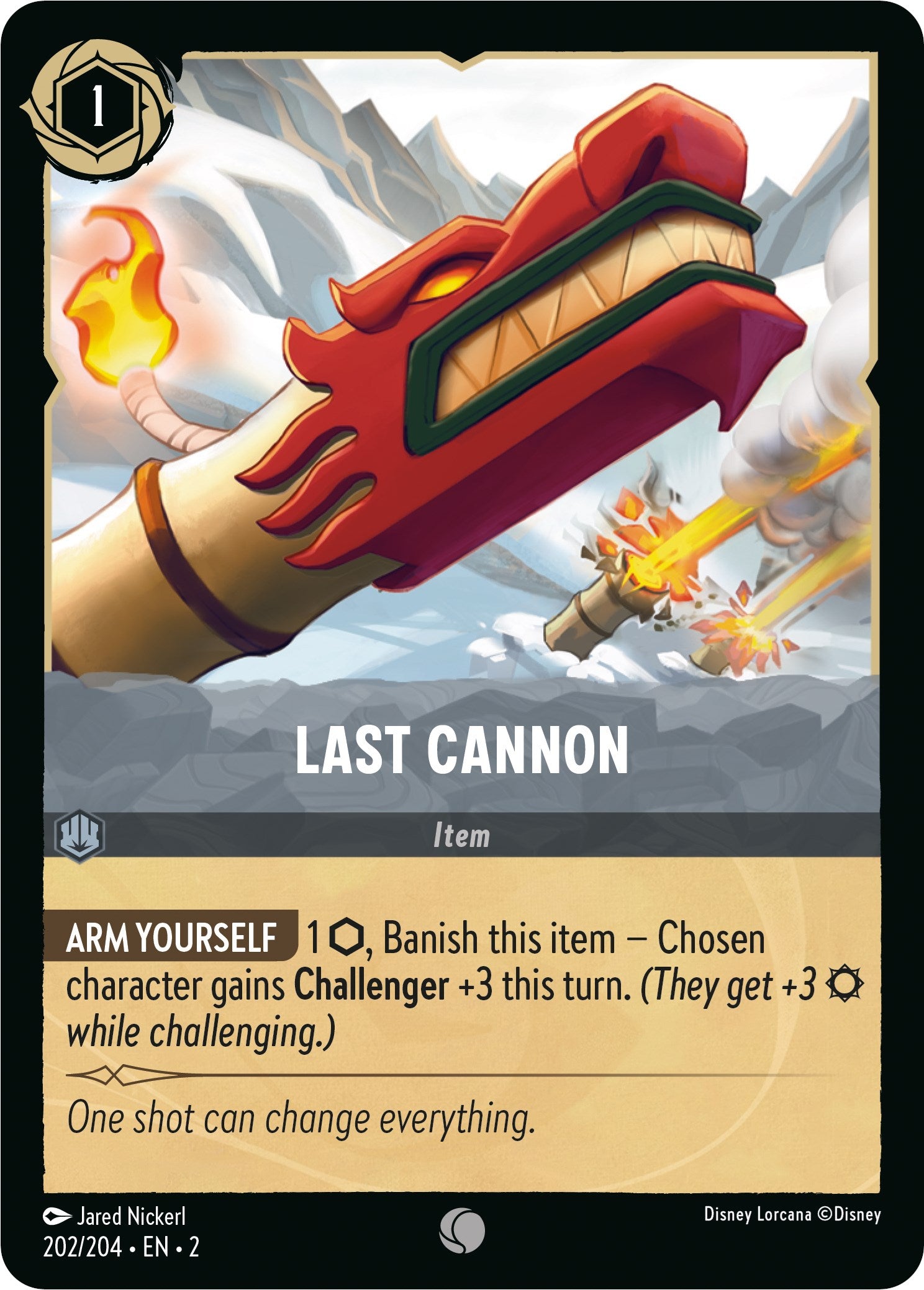 Last Cannon (202/204) [Rise of the Floodborn] | Total Play