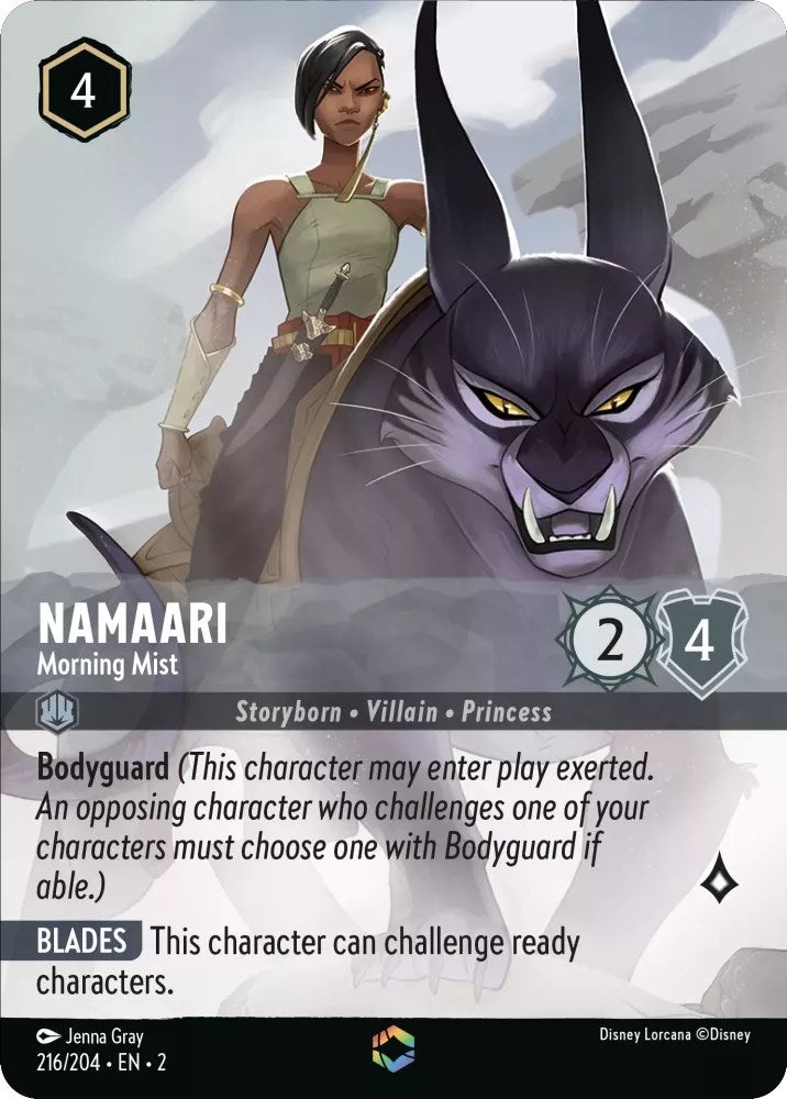 Namaari - Morning Mist (Enchanted) (216/204) [Rise of the Floodborn] | Total Play