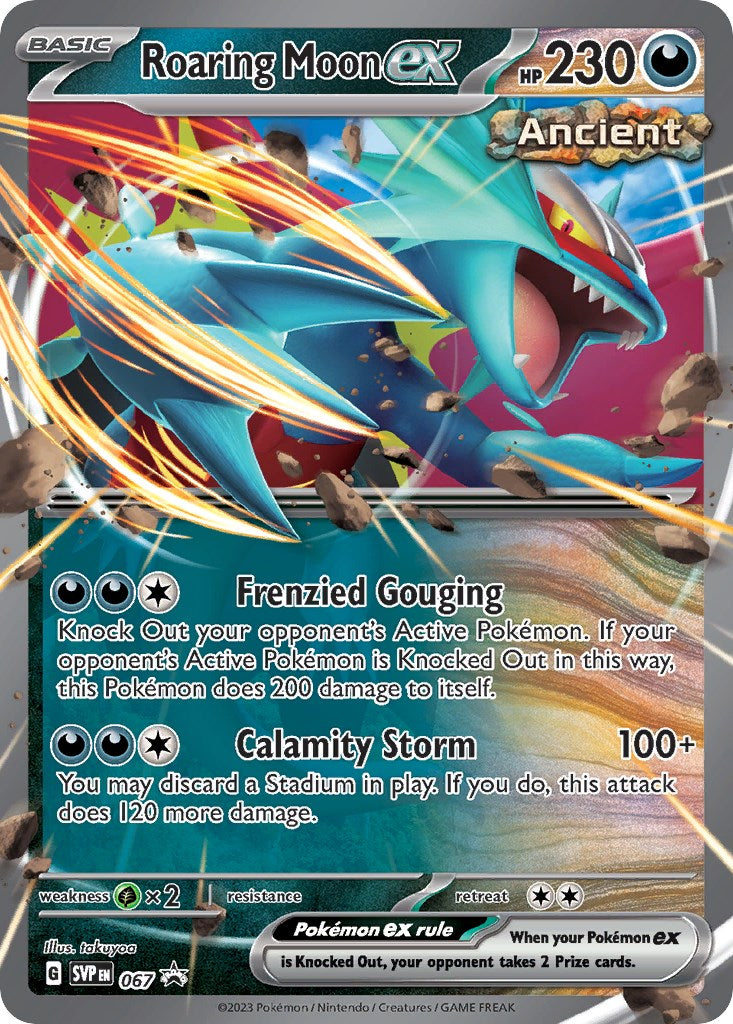 Roaring Moon ex (067) [Scarlet & Violet: Black Star Promos] | Total Play