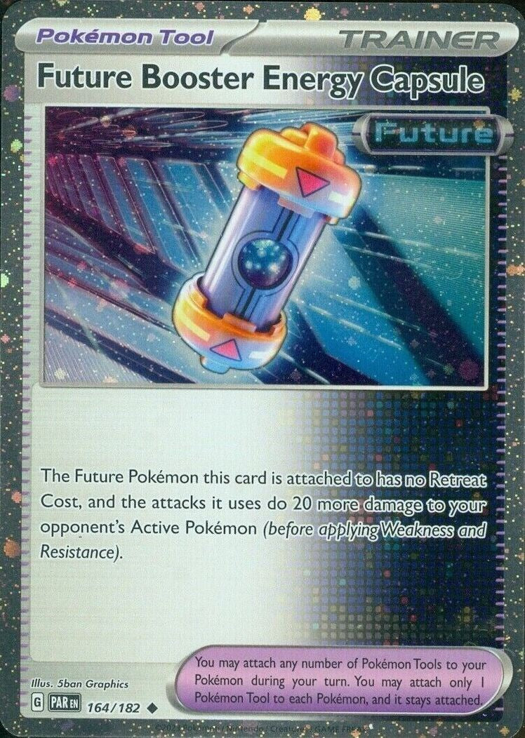 Future Booster Energy Capsule (164/182) (Cosmos Holo) [Scarlet & Violet: Paradox Rift] | Total Play