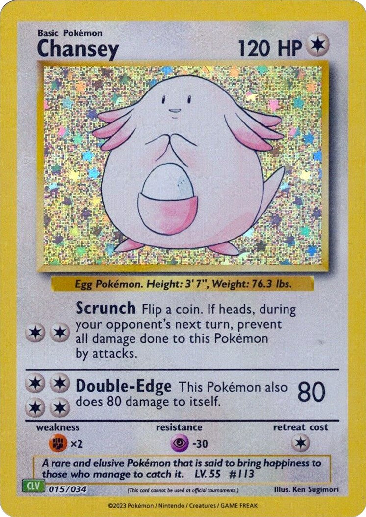 Chansey [Trading Card Game Classic] | Total Play