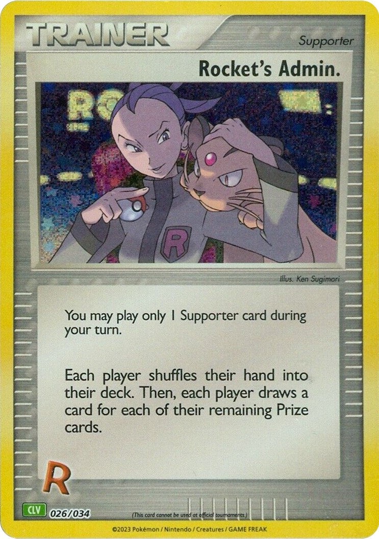 Rocket's Admin. (CLV) [Trading Card Game Classic] | Total Play