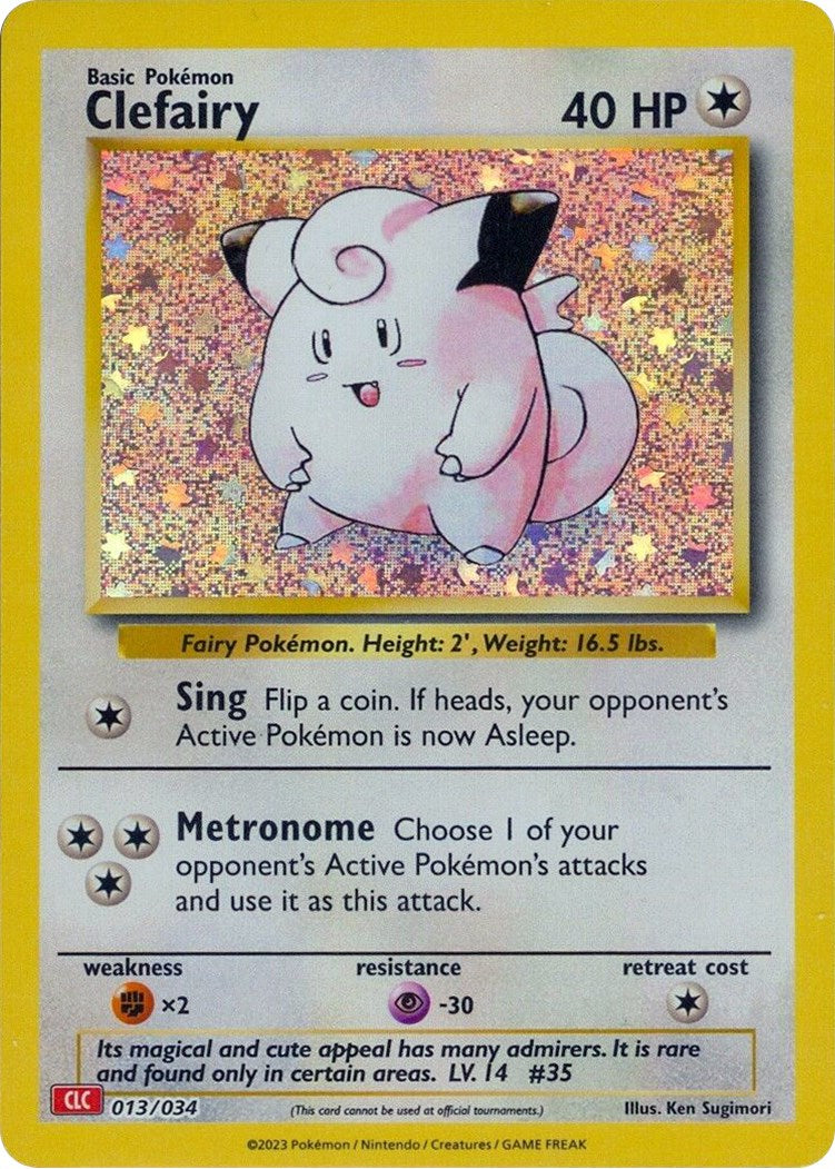 Clefairy [Trading Card Game Classic] | Total Play