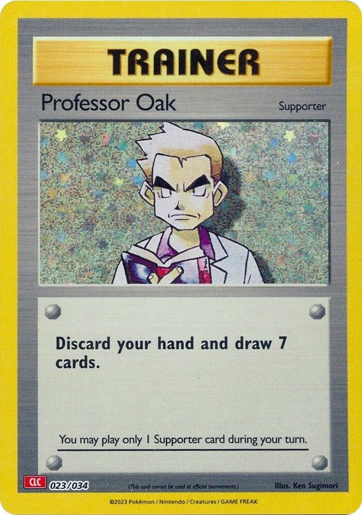 Professor Oak (CLC) [Trading Card Game Classic] | Total Play