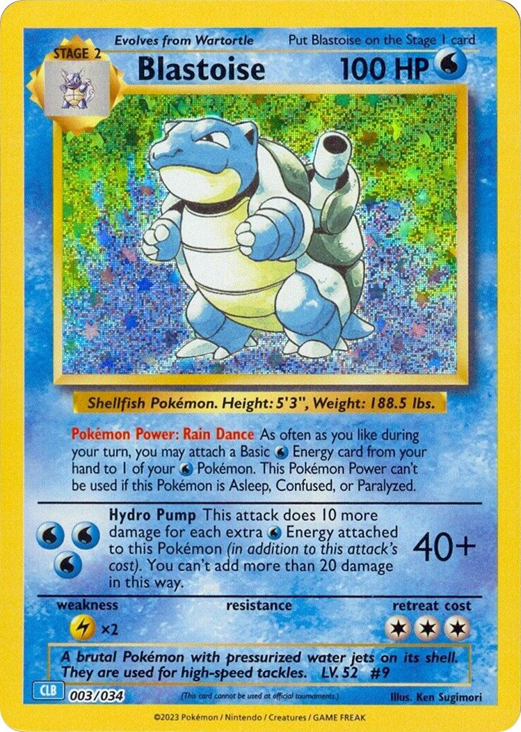 Blastoise [Trading Card Game Classic] | Total Play