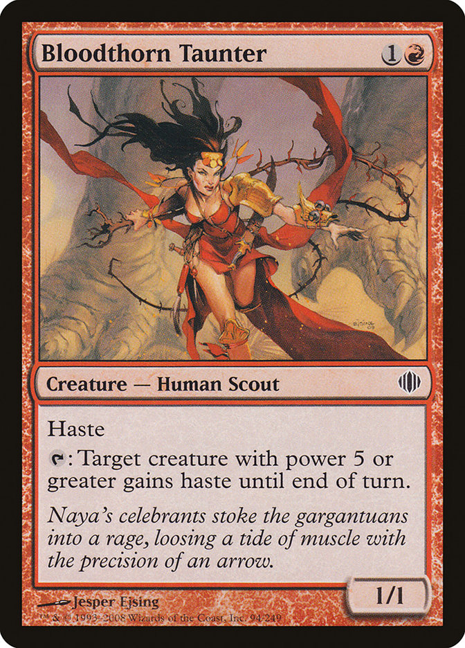 Bloodthorn Taunter [Shards of Alara] | Total Play