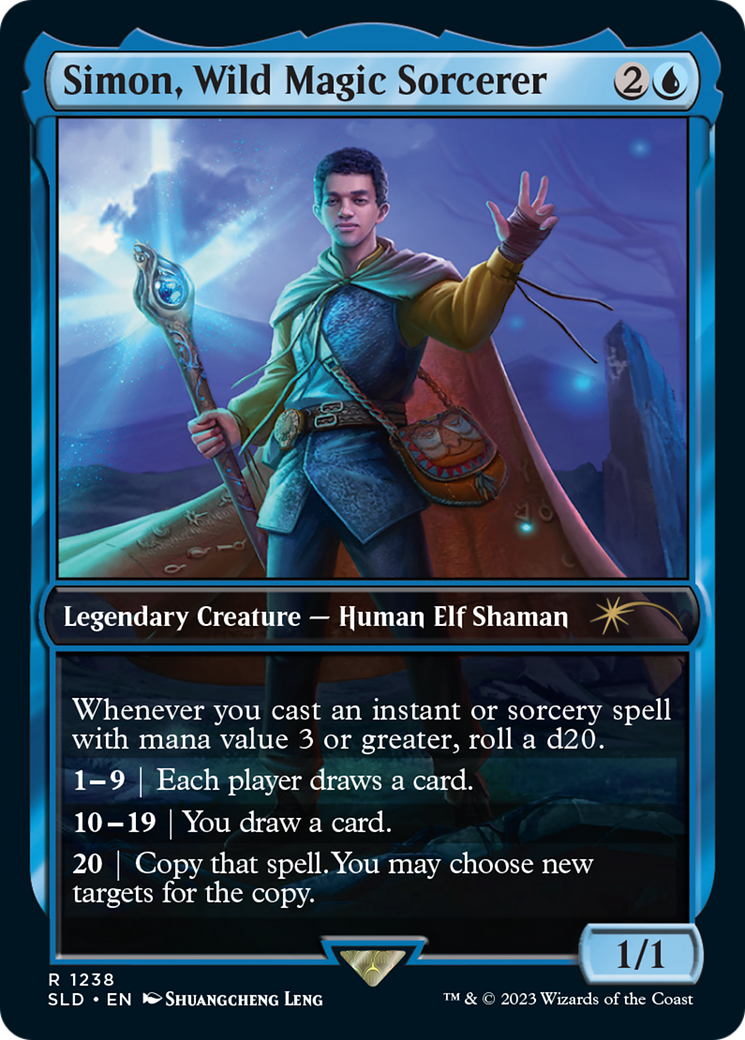 Simon, Wild Magic Sorcerer [Secret Lair Drop Series] | Total Play