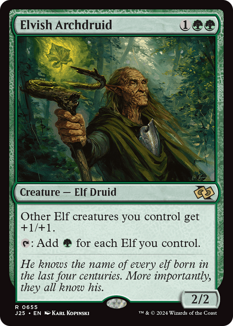 Elvish Archdruid [Foundations Jumpstart] | Total Play