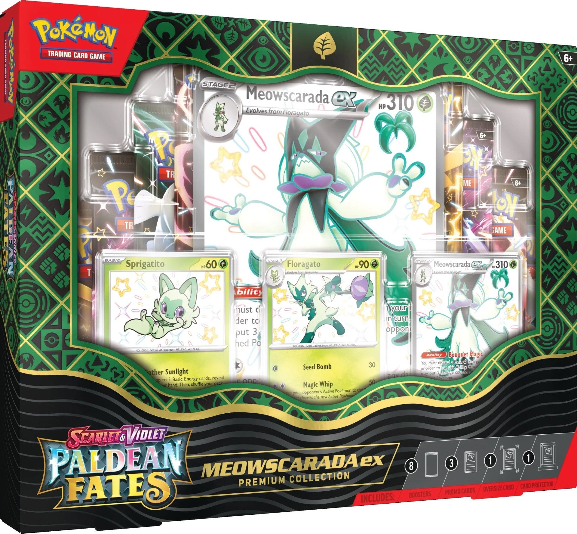 Scarlet & Violet: Paldean Fates - Premium Collection (Meowscarada ex) | Total Play