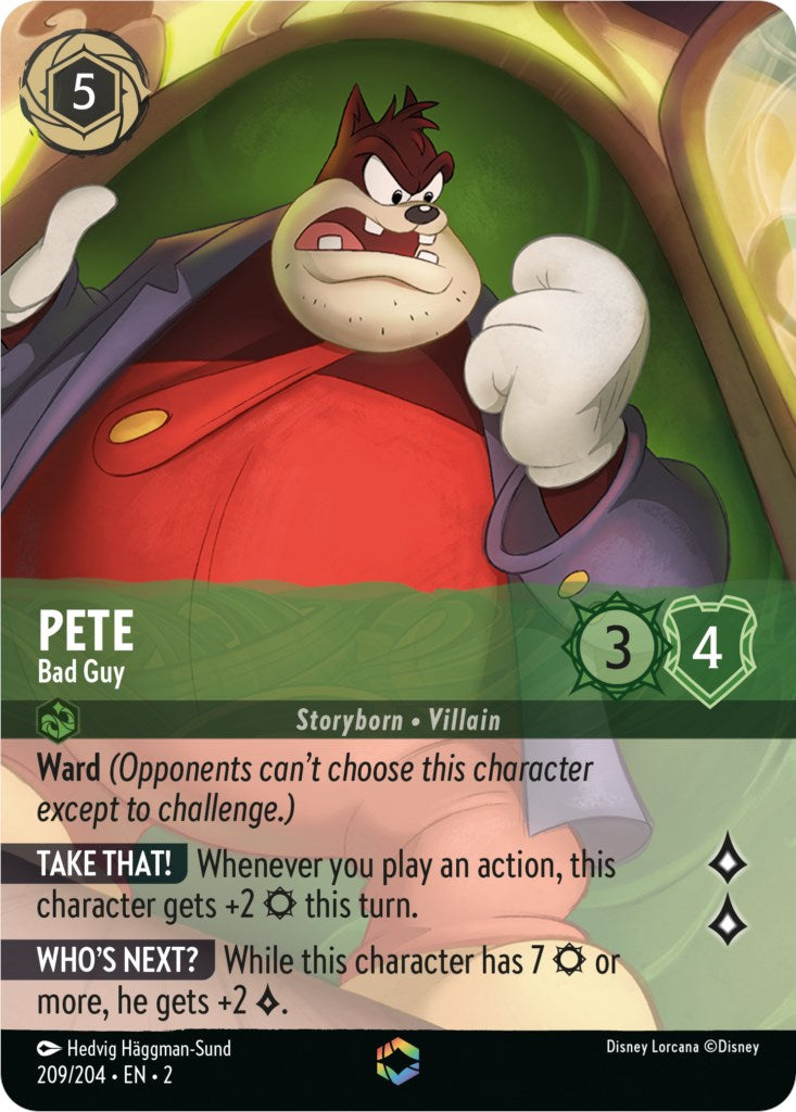 Pete - Bad Guy (Enchanted) (209/204) [Rise of the Floodborn] | Total Play