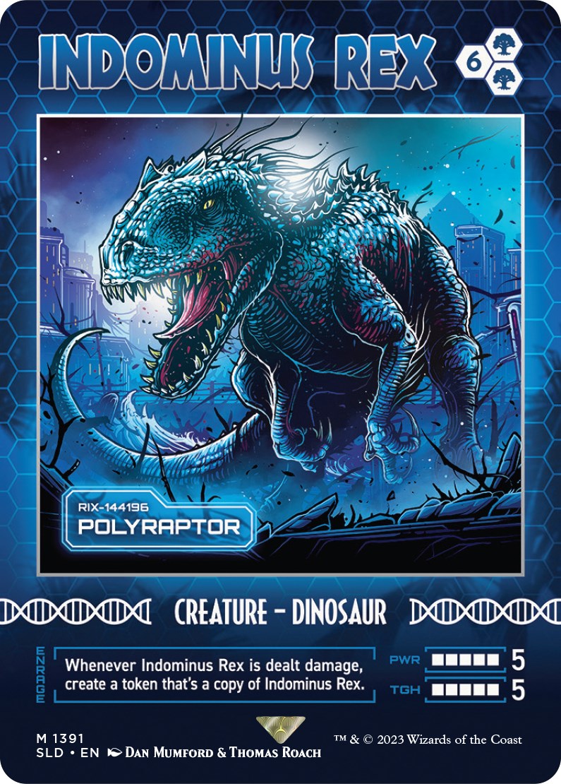 Indominus Rex - Polyraptor [Secret Lair Drop Series] | Total Play