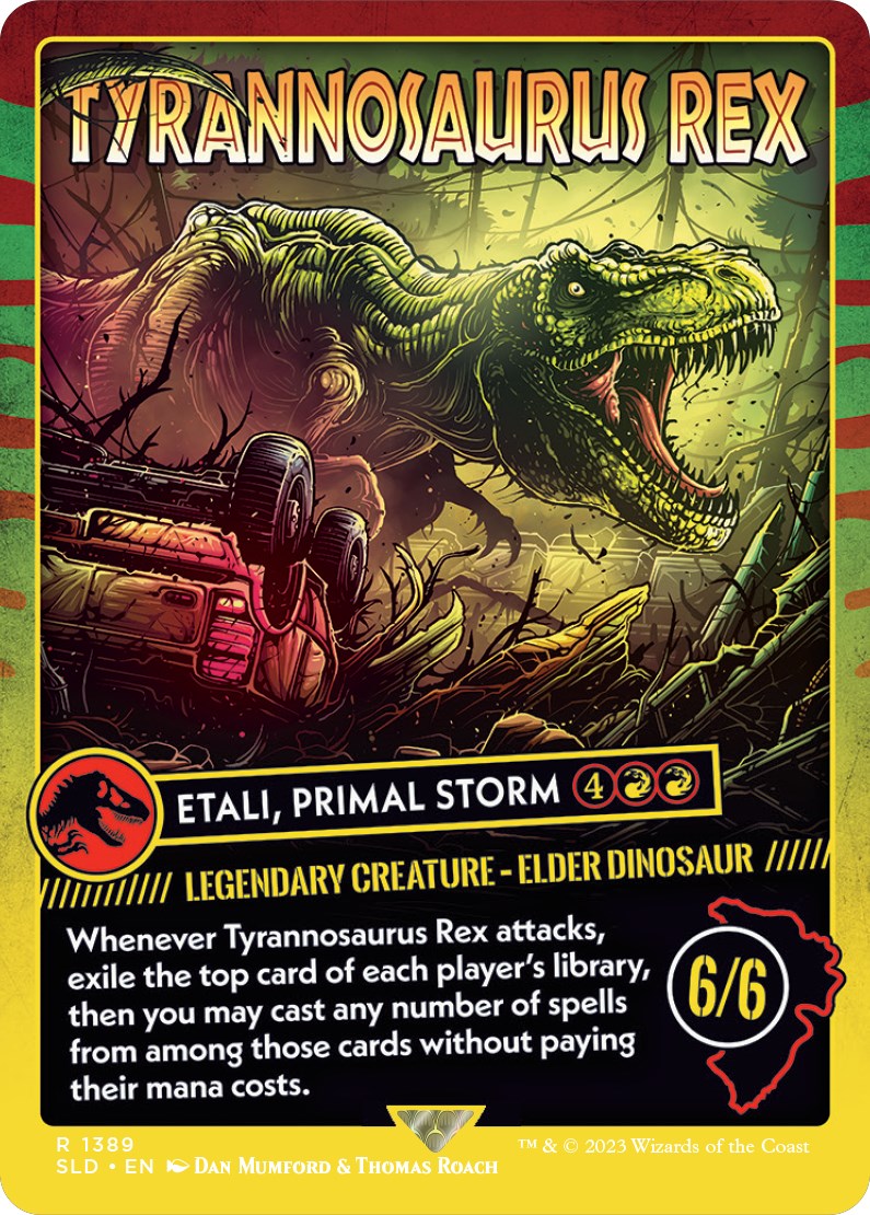 Tyrannosaurus Rex - Etali, Primal Storm [Secret Lair Drop Series] | Total Play