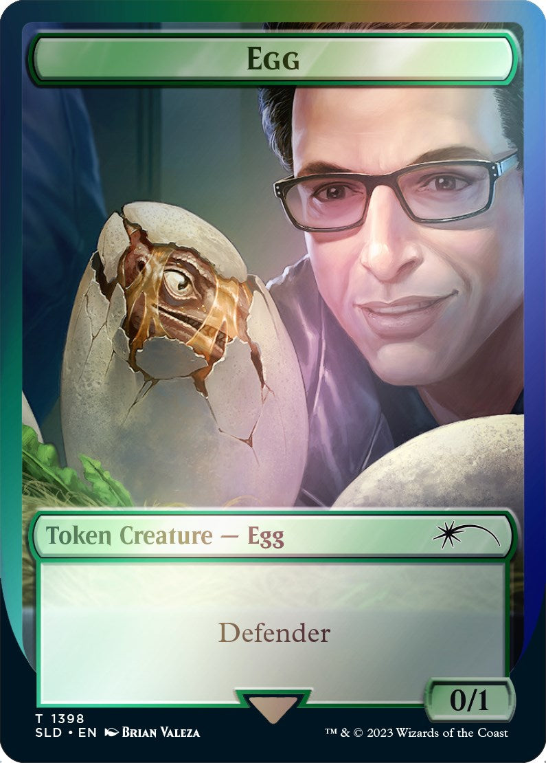 Egg Token (Rainbow Foil) [Secret Lair Drop Series] | Total Play