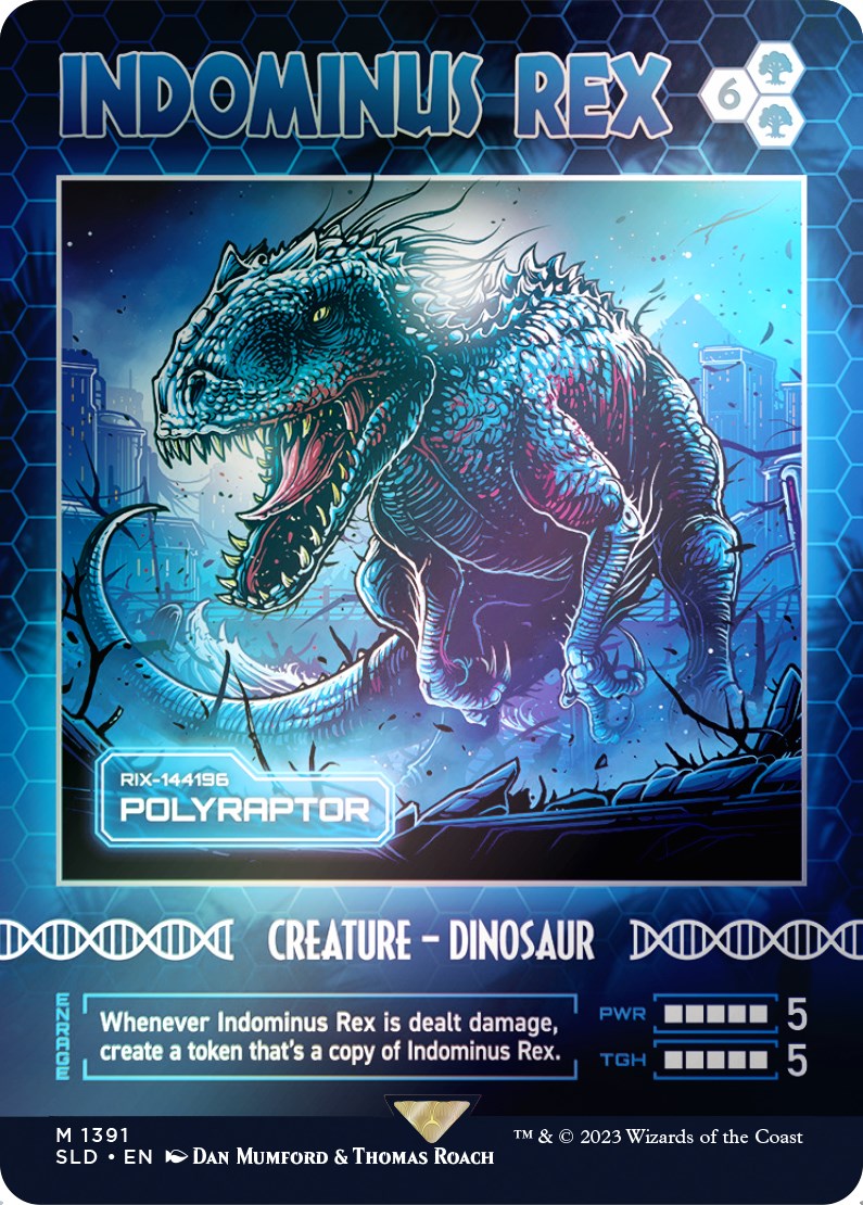 Indominus Rex - Polyraptor (Rainbow Foil) [Secret Lair Drop Series] | Total Play