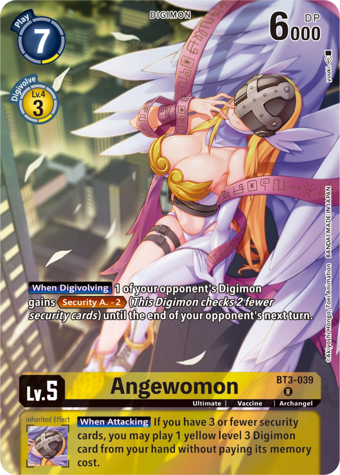 Angewomon [BT3-039] (Gift Box 2023) [Release Special Booster Promos] | Total Play