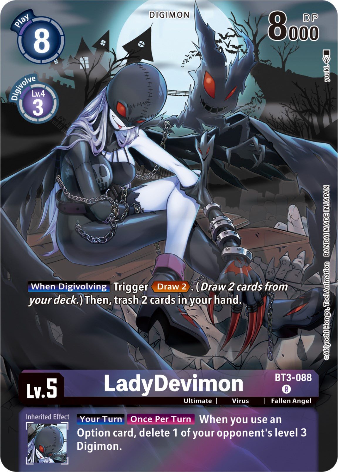 LadyDevimon [BT3-088] (Gift Box 2023) [Release Special Booster Promos] | Total Play