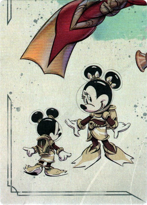 Minnie Mouse - Wide-Eyed Diver Puzzle Insert (Bottom Left) [Rise of the Floodborn] | Total Play