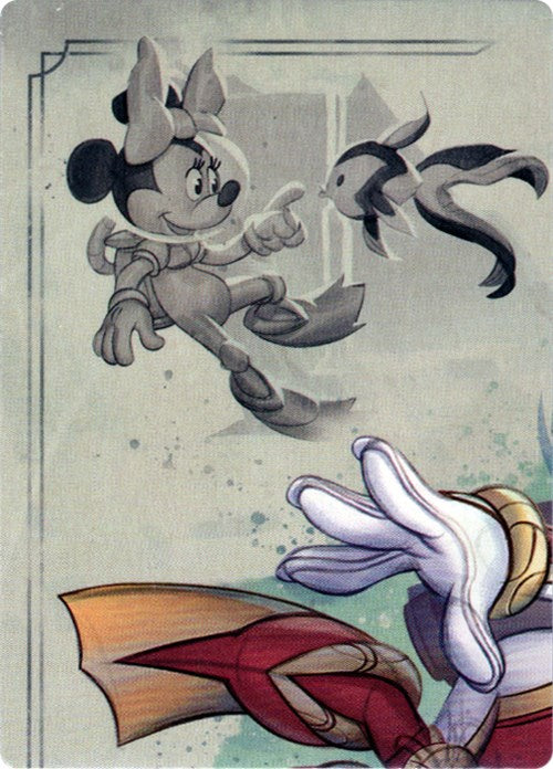 Minnie Mouse - Wide-Eyed Diver Puzzle Insert (Top Left) [Rise of the Floodborn] | Total Play