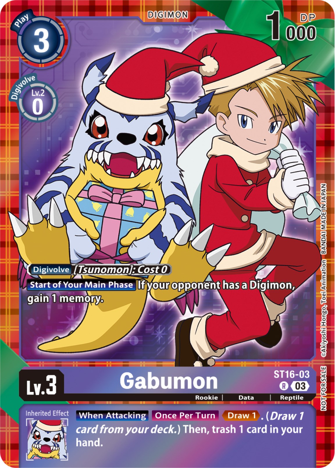Gabumon [ST16-03] (Winter Holiday 2023) [Starter Deck: Wolf of Friendship] | Total Play