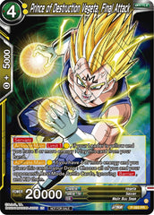 Prince of Destrcution Vegeta, Final Attack (Zenkai Series Tournament Pack Vol.6) (P-565) [Tournament Promotion Cards] | Total Play