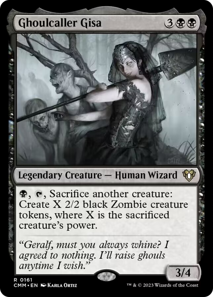 Ghoulcaller Gisa [Commander Masters] | Total Play
