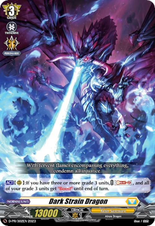 Dark Strain Dragon (D-PR/302EN) [D Promo Cards] | Total Play